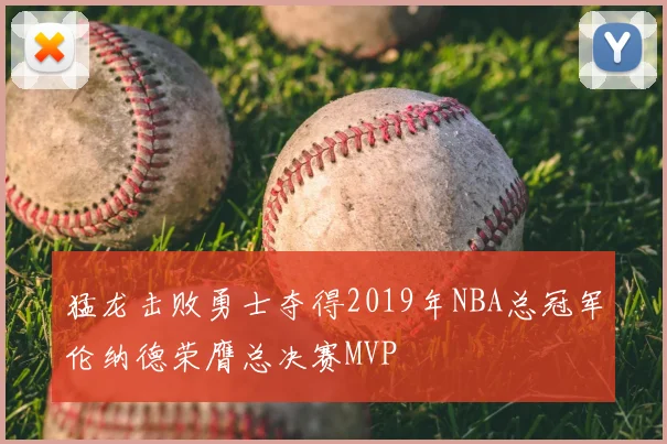 猛龙击败勇士夺得2019年NBA总冠军伦纳德荣膺总决赛MVP