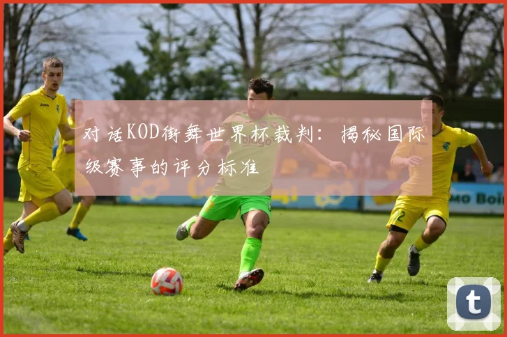 对话KOD街舞世界杯裁判:揭秘国际级赛事的评分标准