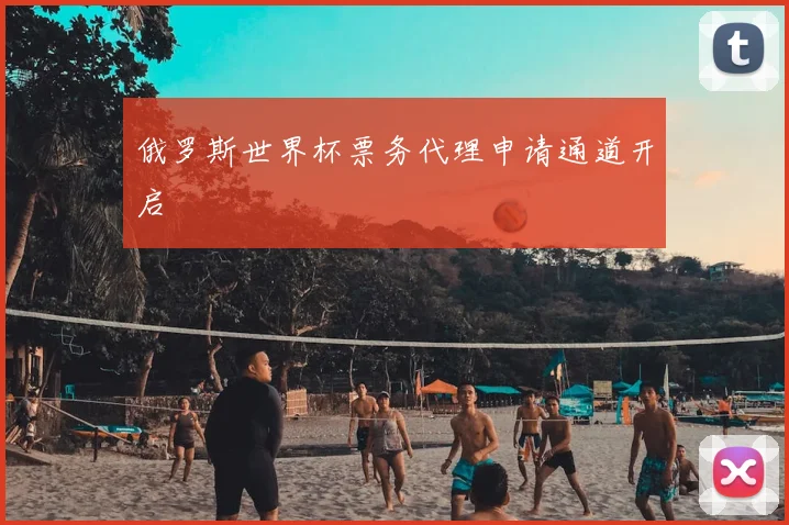俄罗斯世界杯票务代理申请通道开启