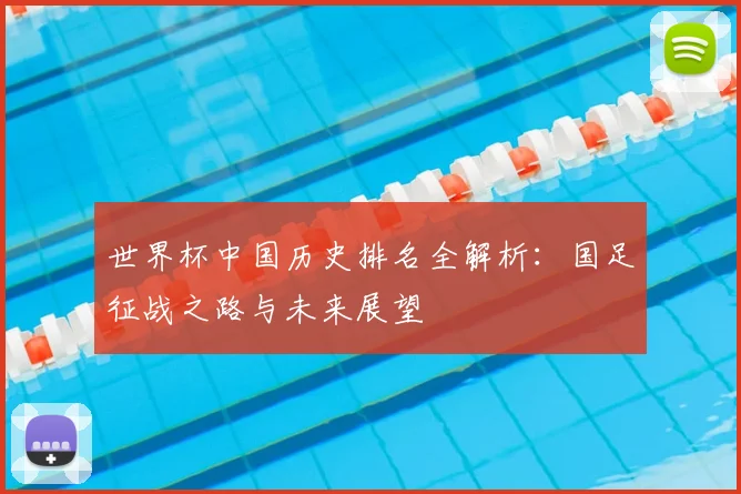 世界杯中国历史排名全解析:国足征战之路与未来展望